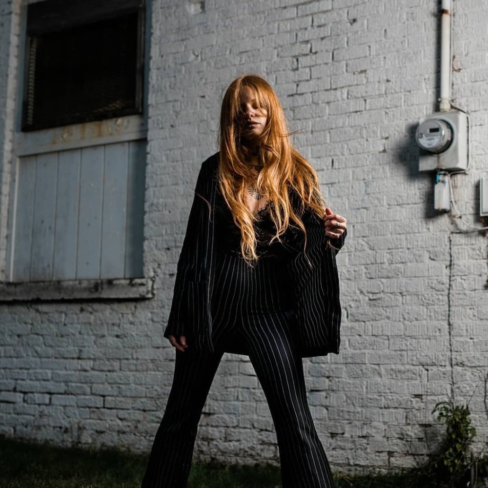 DIVIDED Pinstripe Suit